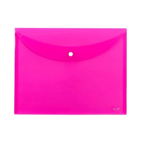 NOKİ ÇITÇITLI EVRAK ZARFI A4 PEMBE 3101-070