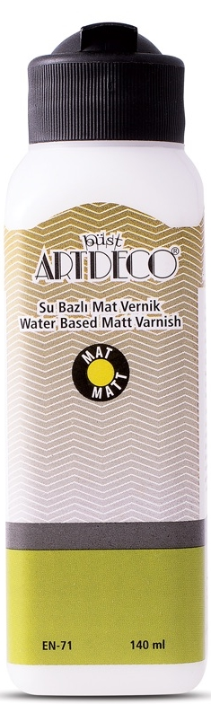 ARTDECO VERNİK SU BAZLI MAT 140 ML Y-073R-002