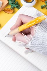 SERVE DEFTER SETI - DESENLİ HARDAL SARI KUTULU SV-NTSETDHSKT