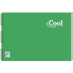 KESKİN RESİM DEFTERİ COOL 17X25 SPİRALLİ PP KAPAK 15 YP. 306111-99