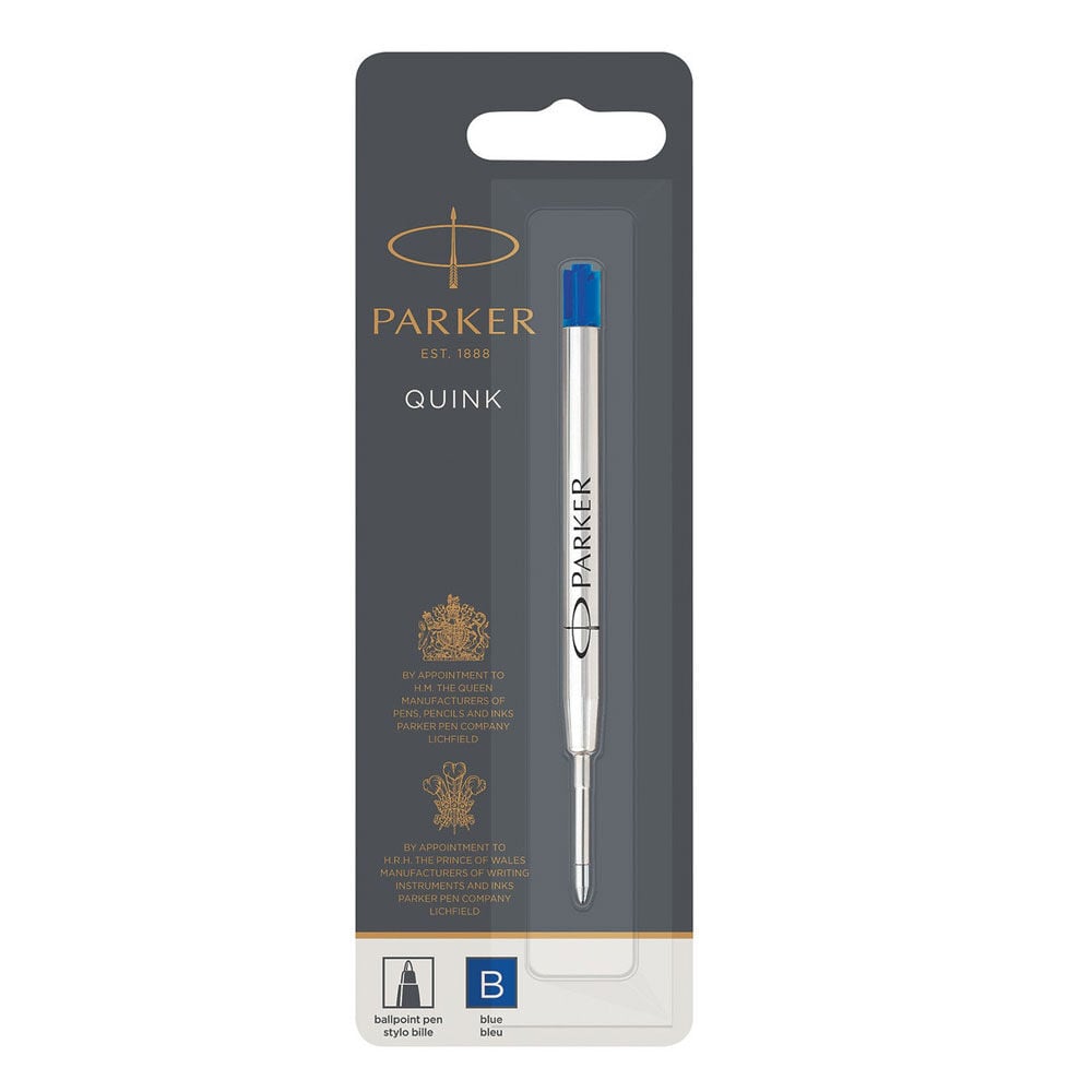 PARKER TÜKENMEZ KALEM REFİLİ B UÇ MAVİ 1950365