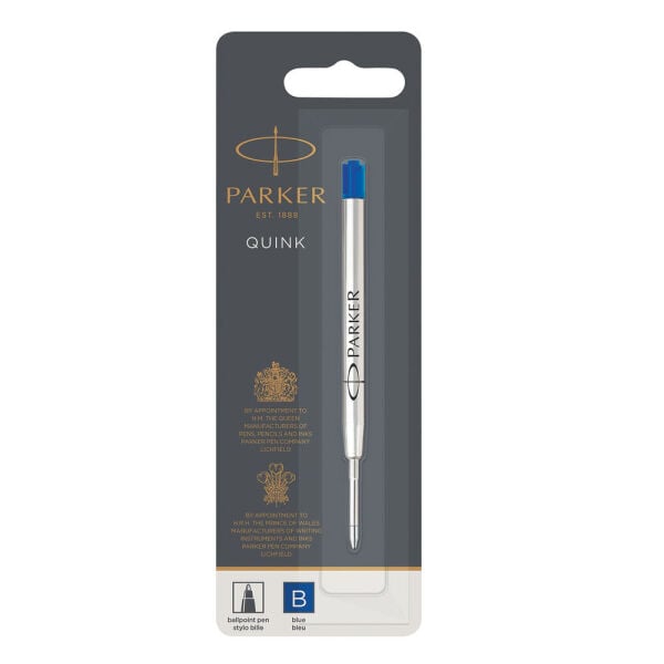 PARKER TÜKENMEZ KALEM REFİLİ B UÇ MAVİ 1950365