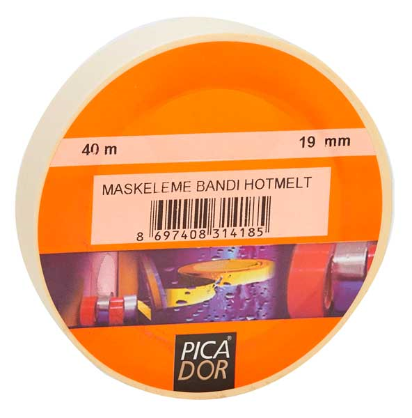 PICADOR MASKELEME HOTMELT ASKISIZ 4701 19MMX40MT KP004