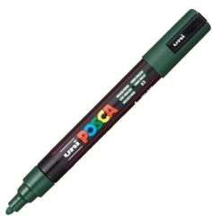 UNİ POSTER MARKÖRÜ POSCA 1.8-2.5 PC-5M İNGİLİZ YEŞİLİ