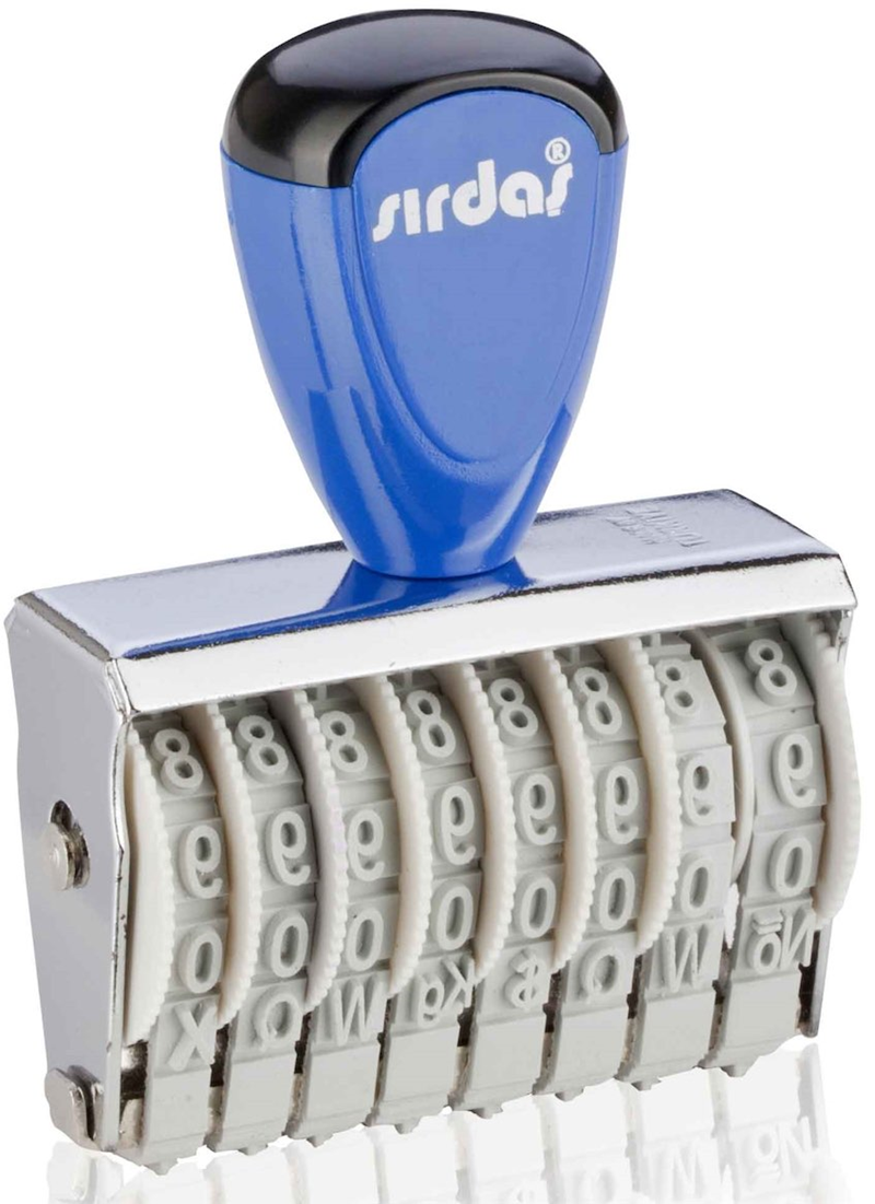 SIRDAŞ NUMARATÖR 5MM 8 HANE 1658