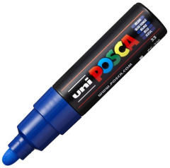 UNİ POSTER MARKÖRÜ POSCA PC-7M 4.5-5.5 MAVİ
