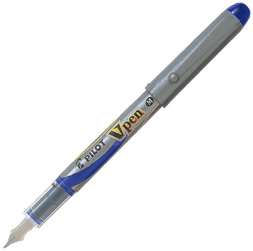 PILOT DOLMAKALEM V-PEN SILVER MAVİ SVP-4M-L