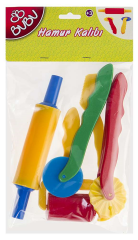 BU-BU OYUN HAMURU KALIBI 6 PARÇA CRN-BUBU00002