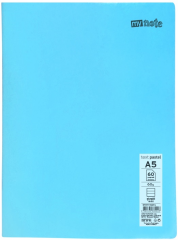 MYNOTE DEFTER TEXT PASTEL PP KAPAK DİKİŞLİ A5 60 YP ÇİZGİLİ MTXPA-A560-Ç