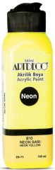 ARTDECO AKRİLİK BOYA NEON 140 ML SARI Y-070R-910