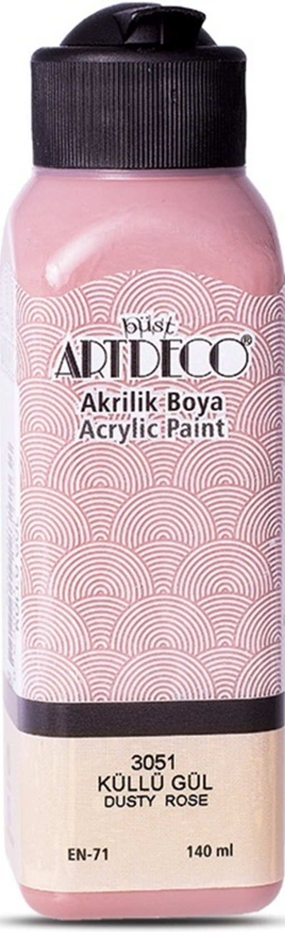 ARTDECO AKRİLİK BOYA 140 ML KÜLLÜ GÜL Y-070R-3051