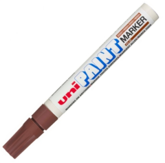 UNİ BOYAMA MARKÖRÜ PAINT PX-20 2.2-2.8 KAHVERENGİ