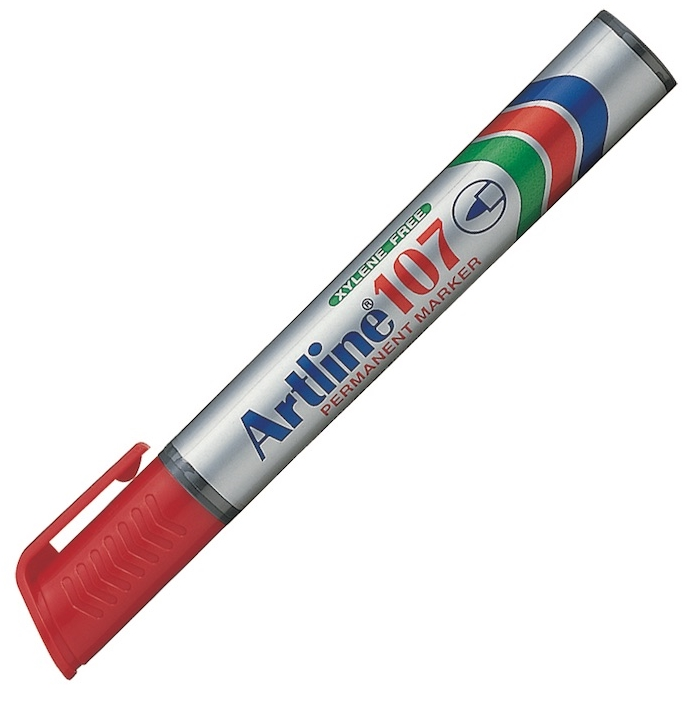 ARTLINE PERMANENT MARKÖR 107 KIRMIZI A-EK-107 RED