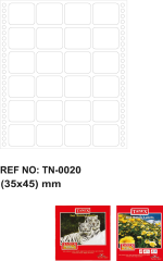 TANEX BİLGİSAYAR ETİKETİ TW-0020 35 X 45 MM 4 LÜ