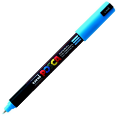 UNİ POSTER MARKÖRÜ POSCA PC-1MR 0.7 AÇIK MAVİ