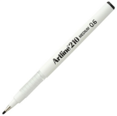 ARTLINE KEÇE UÇLU YAZI KALEMİ 210N 0.6 SİYAH A-EK-210N BLACK