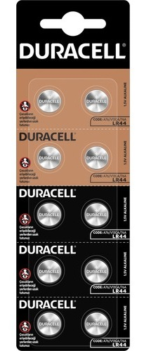 DURACELL PİL DÜĞME 1,5V 2x5 Lİ LR44 5003553