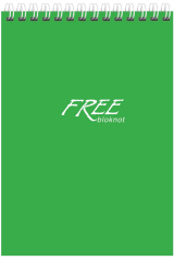 KESKİN BLOKNOT FREE OFFİCE A5 SPİRALLİ 80 YP. ÇİZGİLİ 145104-99