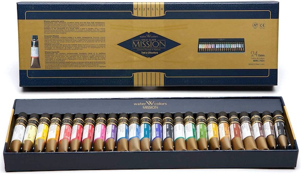 Mission Gold Class Pigment Suluboya 7ml X 24 Renk