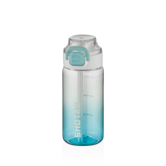 SHOTAY MATARA POLYCARBON  600 ML STRAW GRADIENT (4 ASS.) SHT-ST-7256