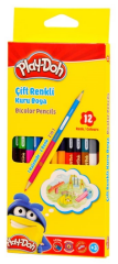 PLAY-DOH KURU BOYA 12 Lİ 24 RENK BICOLOR  PLAY-KU011