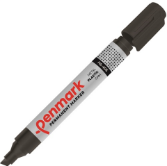 PENMARK PERMANENT MARKÖR KESİK UÇ SİYAH HS 406 01