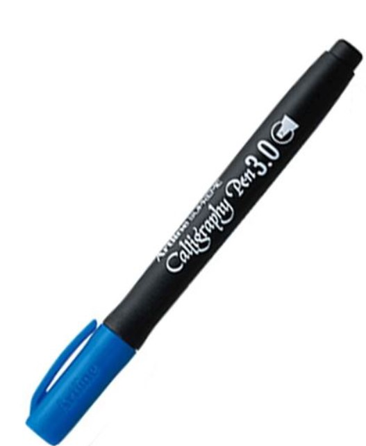 ARTLINE KALİGRAFİ KALEMİ SUPREME CALLIGRAPHY PEN 243 3.0 MAVİ A-EPF-243 BLUE
