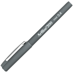 ARTLINE FINELINER KALEM FINE 200N 0.4 GRİ A-EK-200N GREY