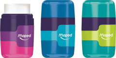 MAPED KALEMTIRAŞ CONNECT RENKLİ ÇİFT DELİKLİ SİLGİLİ 49221