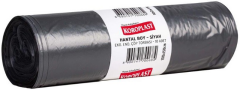 KOROPLAST ÇÖP TORBASI EKO END.SİYAH HANTAL 100x150 10 LU 770 GR 54 MİC. ST01500296