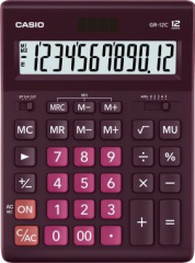 CASIO HESAP MAKİNESİ MASAÜSTÜ GR-12C-WR-W-DP