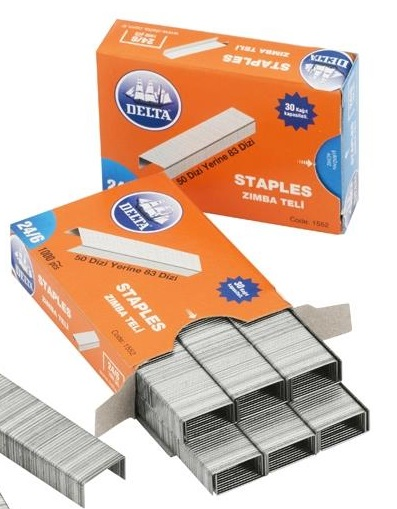 DELTA ZIMBA TELİ NO:24/8 BEYAZ 1000 Lİ 1522