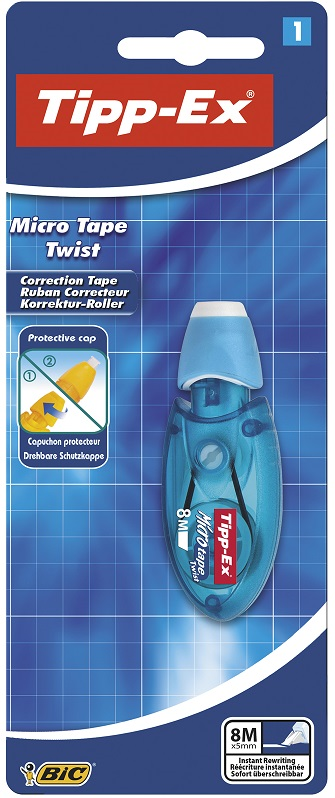 TIPP-EX ŞERİT SİLİCİ MICROTAPE TWIST 5 MM x 8 MT 1 Lİ BLS.8705001