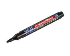 KRAF PERMANENT MARKÖR YUVARLAK UC 220 SİYAH