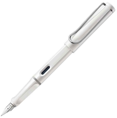 LAMY DOLMA KALEM SAFARI METAL KLİPS BEYAZ F UÇ 19B-F