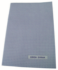 DİLMAN GİDEN EVRAK DEFTERİ KARTON KAPAK 22x31.5 40 YP 5021