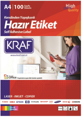 KRAF LASER ETİKET KF-2514 105 X 38 MM