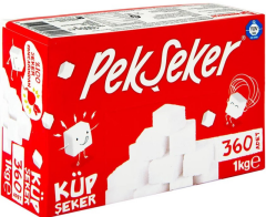 PEKŞEKER KÜP ŞEKER 360 LI 1 KG