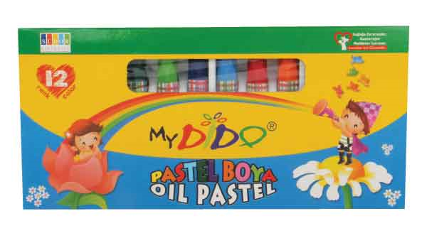SÜDOR PASTEL BOYA 12 RENK SD622