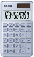 CASIO HESAP MAKİNESİ MASAÜSTÜ SL-1000SC-BU-N-DP KREM