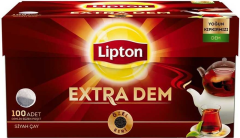 LİPTON DEMLİK POŞET ÇAY 100 LÜ EXTRA DEM 3.2 GR 69765861