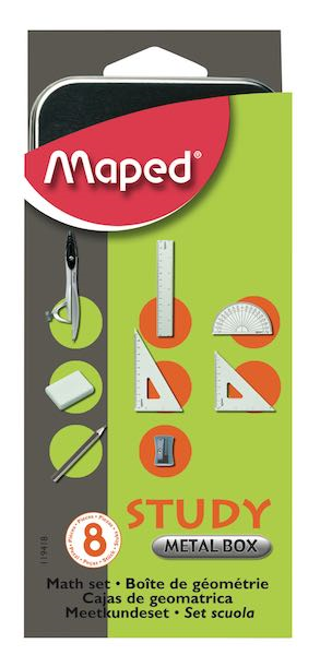 MAPED PERGEL SETİ STUDY NİKEL 8Lİ 119418