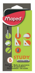 MAPED PERGEL SETİ STUDY NİKEL 8Lİ 119418