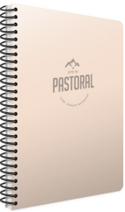 GIPTA DEFTER PASTORAL A4 SPİRALLİ PP KAPAK 40 YP. ÇİZGİLİ 6080