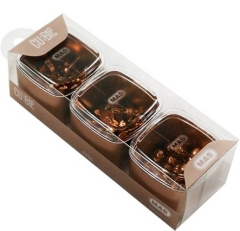 MAS MASA SETİ CUBBIE 3 LÜ PREMIUM ROSE GOLD 1336