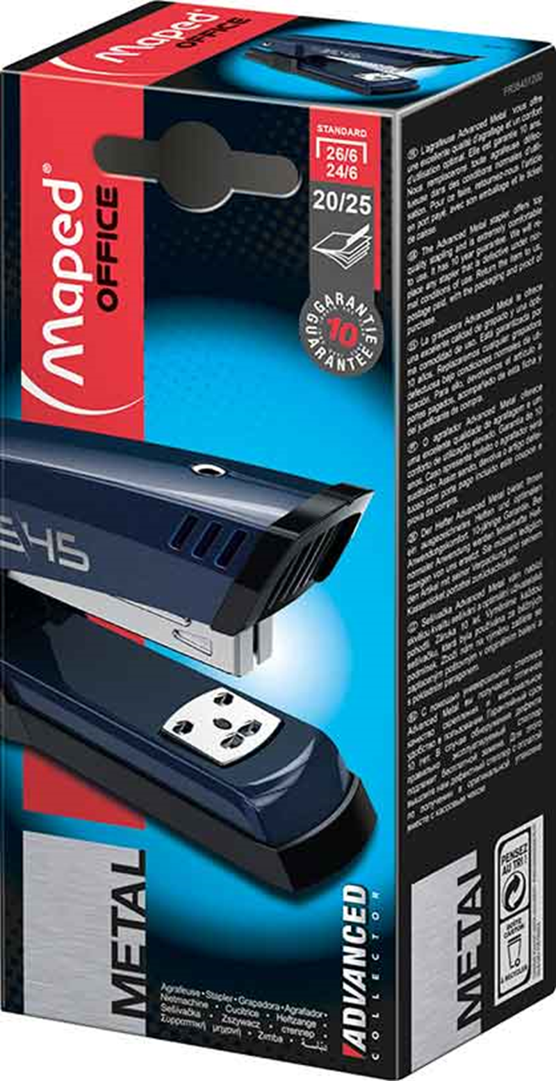 MAPED ZIMBA MAKİNESİ 24/6 ADVANCED MAVİ 354512