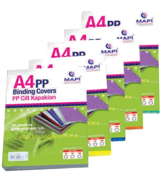 MAPİ CİLT KAPAĞI PP A4 450 MİC. LACİVERT 50Lİ 2042502