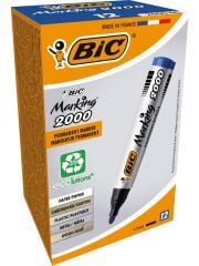 Bic Permanent Markör 2000 12 Li Mavi 8209143