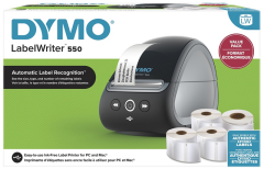 DYMO ETİKET MAKİNESİ LABEL WRITER 550 PROMOSYONLU 2147591 (4 RULO ETİKET HEDİYE)