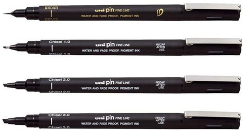 UNİ DRAWING PEN PIN-200 4 LÜ SET